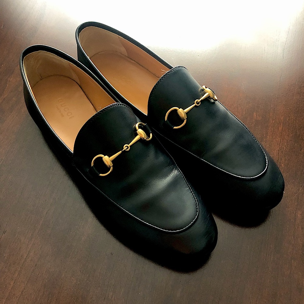 Gucci Jordaan Loafer - Black - Women’s size 8